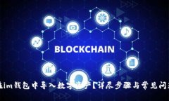 如何在im钱包中导入数字资